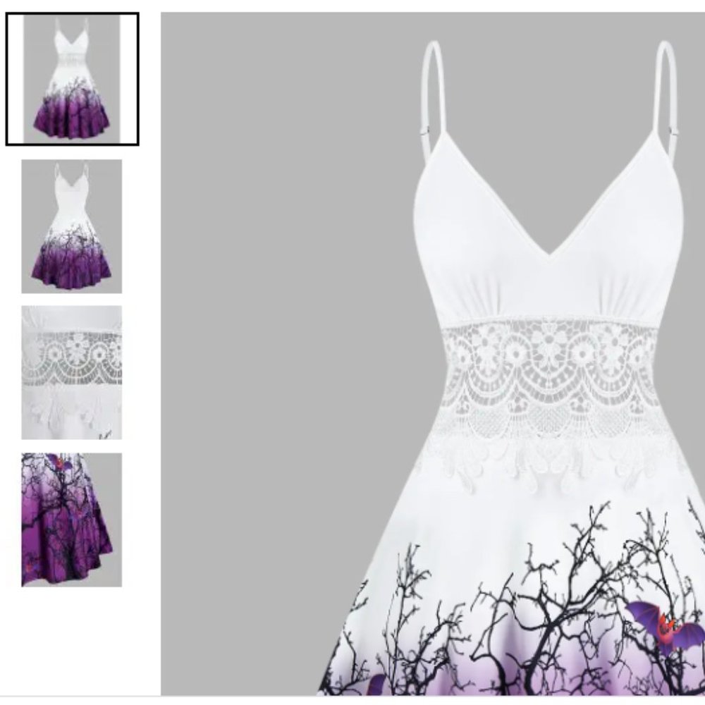 NWT Lace Spaghetti Strap Dress